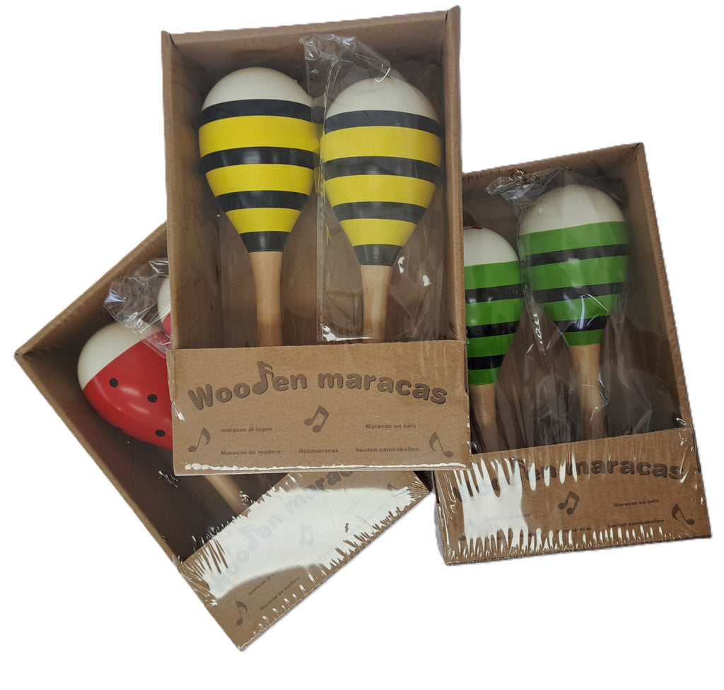 Happy Face Maraca - set of 2