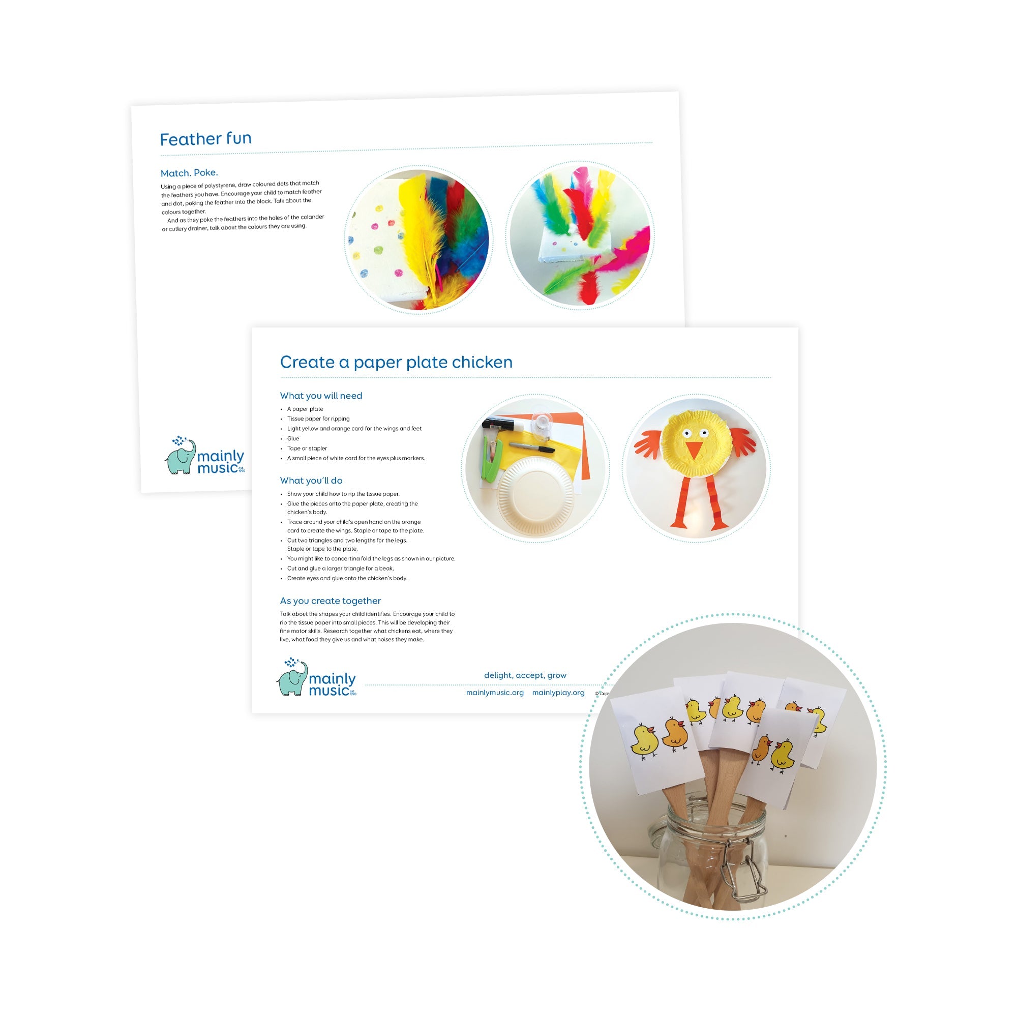 Learning Together with music - downloadable activity packs